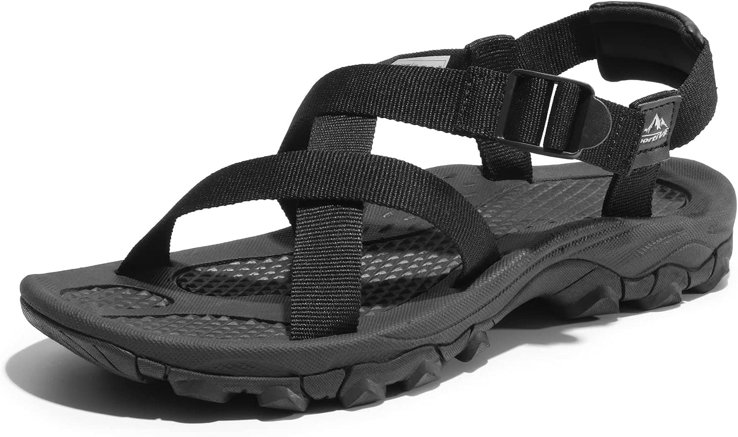 NORTIV 8 Men's Sandals Lightweight Hiking Water Beach Open Toe Athletic Sport Fisherman non-slip Sandals for Outdoor