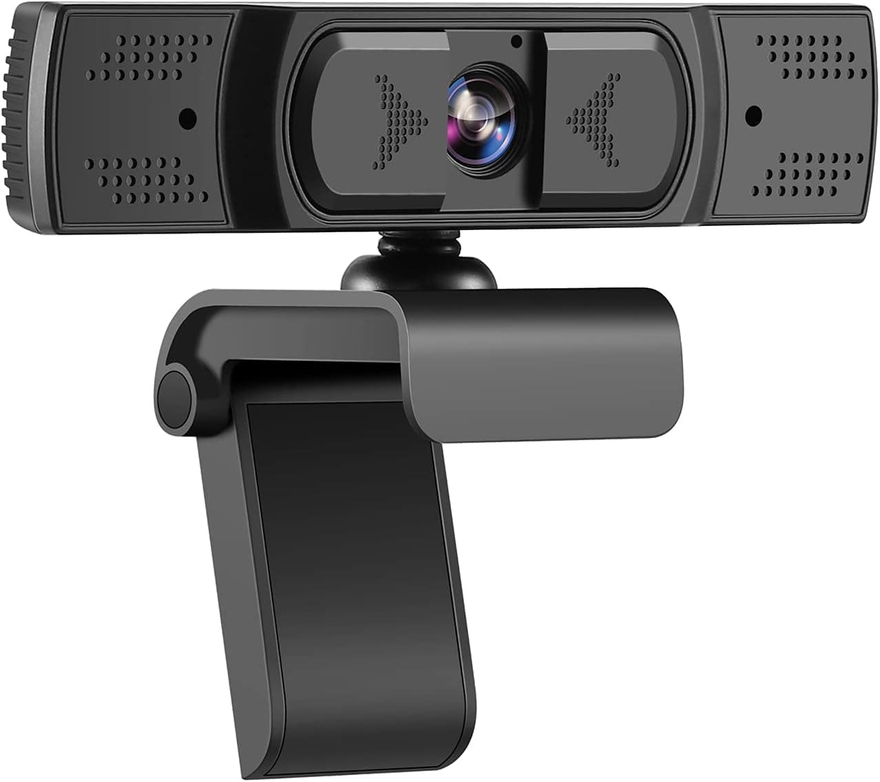 1080P Webcam with Microphone, 2021 [Upgraded] HD Streaming Webcam, AutoFocus, Privacy Cover, Laptop/Desktop USB Computer Web Camera, Plug and Play, for PC Video Conferencing/Calling/Gaming