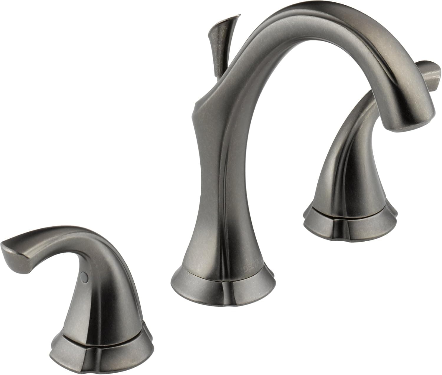 Delta 3592-PT Addison Aged Pewter Two Handle Widespread Lavatory Faucet