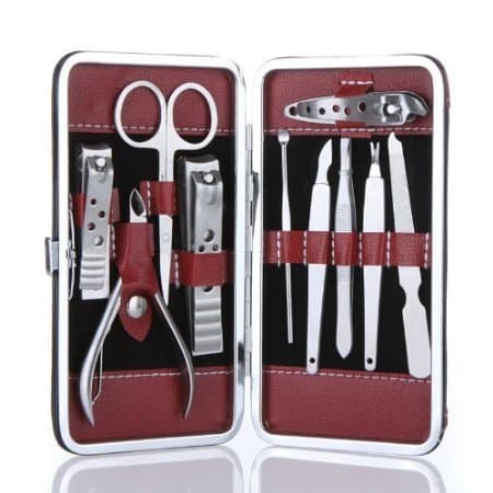 Ushoppingcart Full-function nail clipper Nail Care Personal Manicure & Pedicure Set, Travel & Grooming Kit (10pcs)