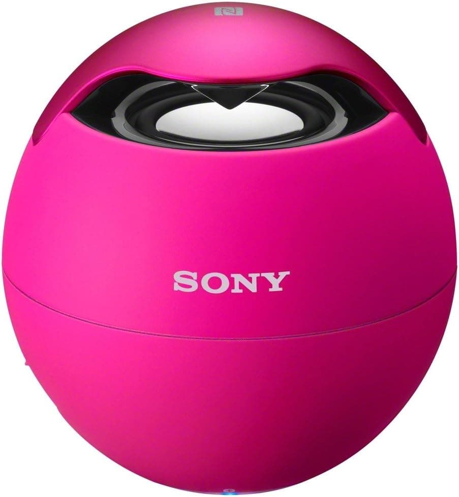 Sony SRSBTV5 Portable NFC Bluetooth Wireless Speaker System (Pink - Discontinued by Manufacturer)