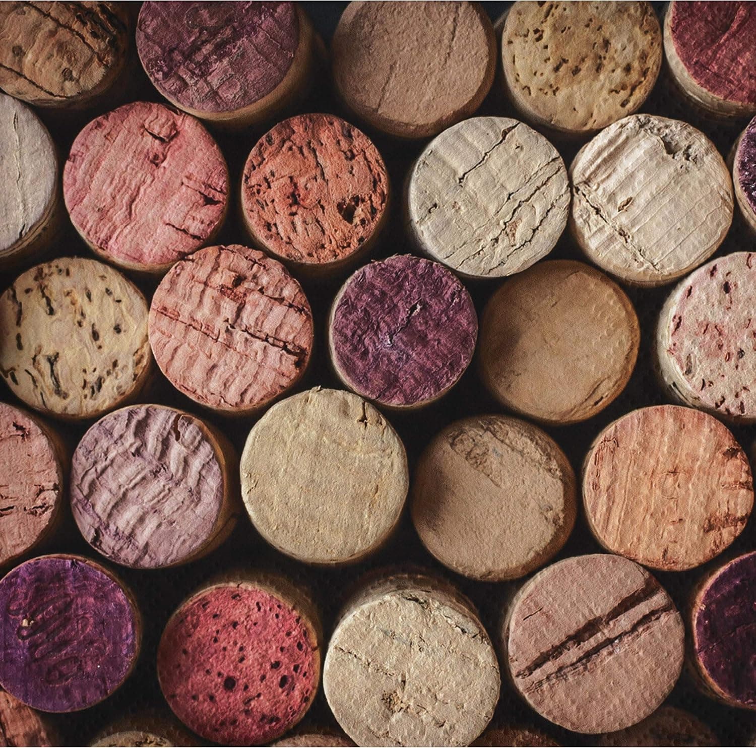 Wine Party Cork Beverage Napkins, 72 ct