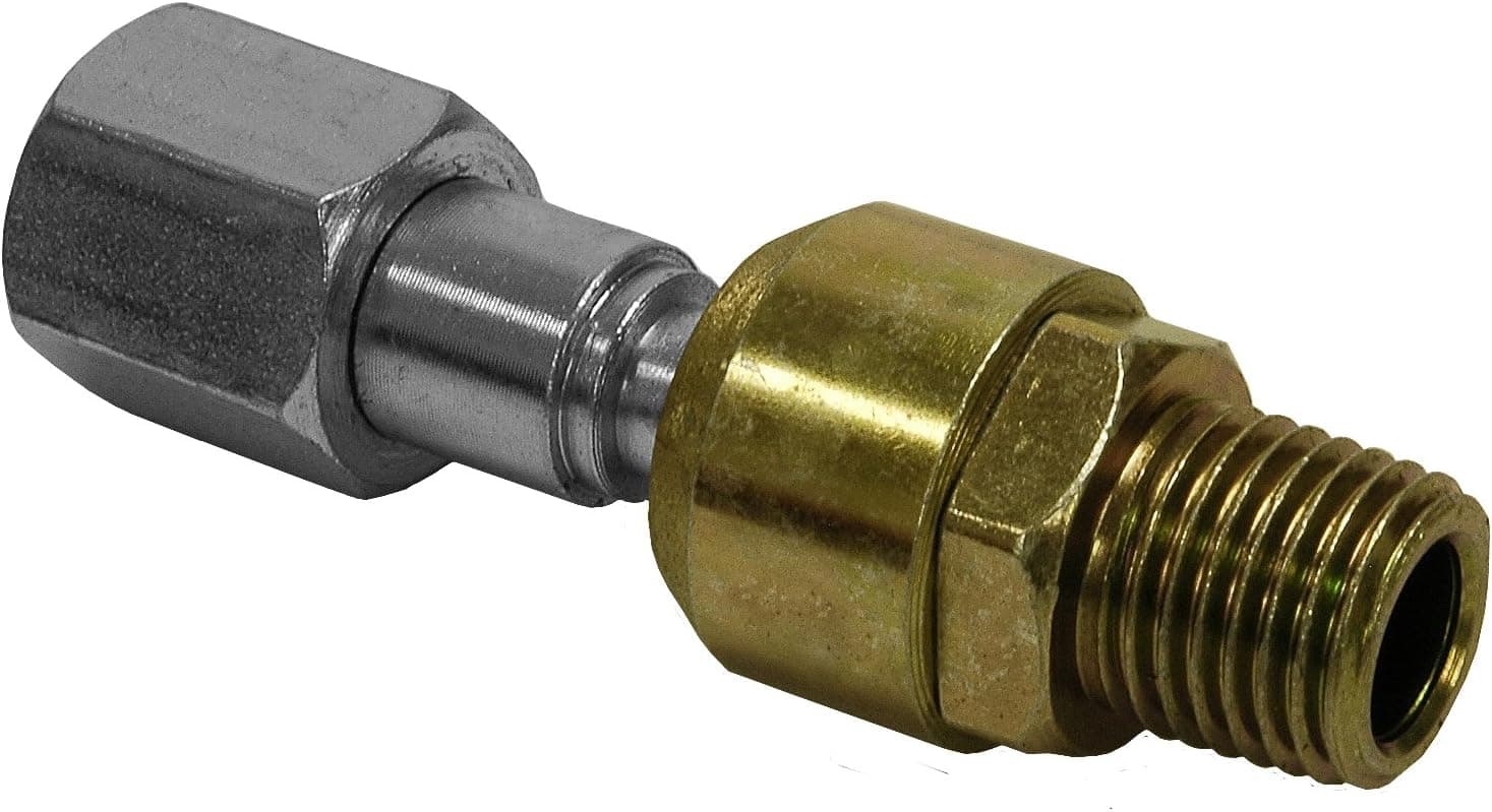 Hot Max 28084 360-degree Inline Swivel 1/4-Inch Male NPT x 1/4-Inch Female NPT