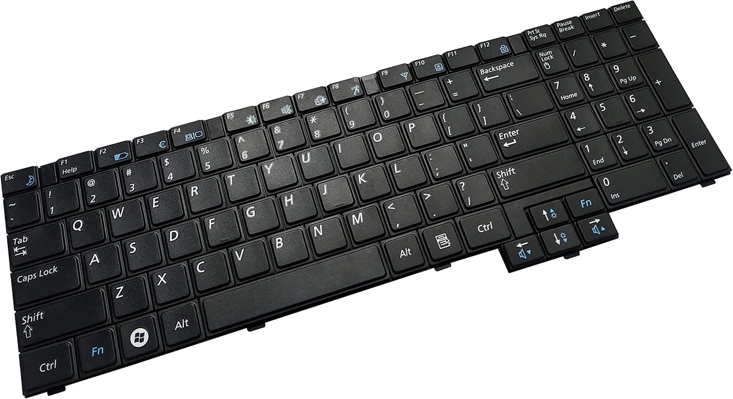 New English Laptop Replacement Keyboard for Samsung R530 Series RV510 R540 R517 RV508 R523 R528 R525 R538 R618 R620 R719 P580 NPR517 E352 E452 BA5902832 CNBA5902832 9Z.N5LSN.00U US Layout