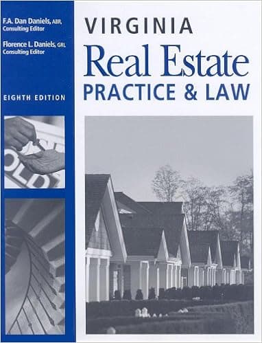 Virginia Real Estate Practice and Law, 8th Edition