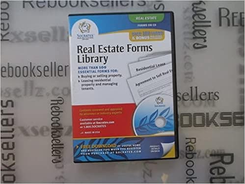 Real Estate Forms Library: More Than 100 Essential Forms For, buying and selling property, Leasing residential property and managing tenants