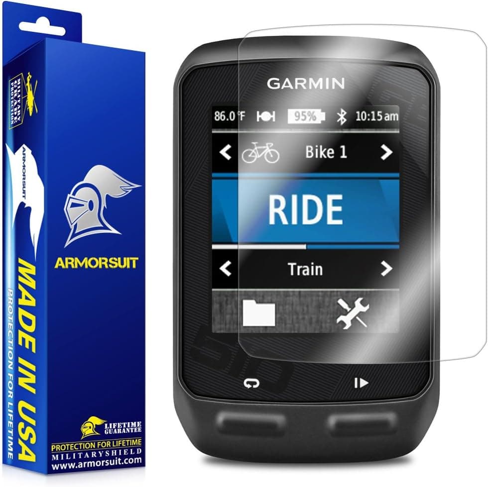 ArmorSuit 2 Pack MilitaryShield Screen Protector Compatible with Garmin Edge 510 Max Coverage HD Clear Film
