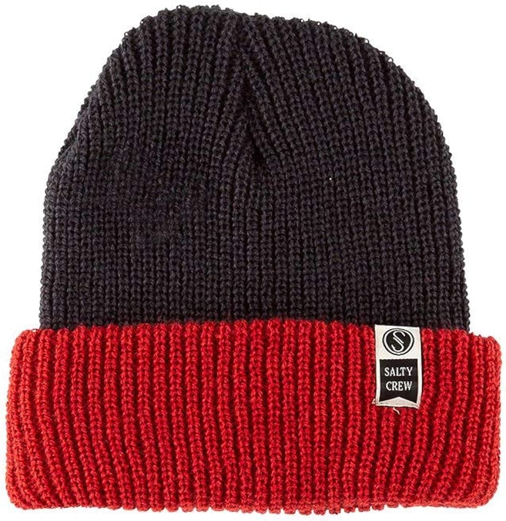 Salty Crew Men's Alpha Beanie Navy/Rust 1SZ