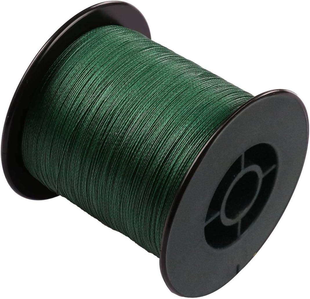 Times Generic 100% Pe Braided Fishing Line 6-300Lb Test Moss Green 100m-2000m