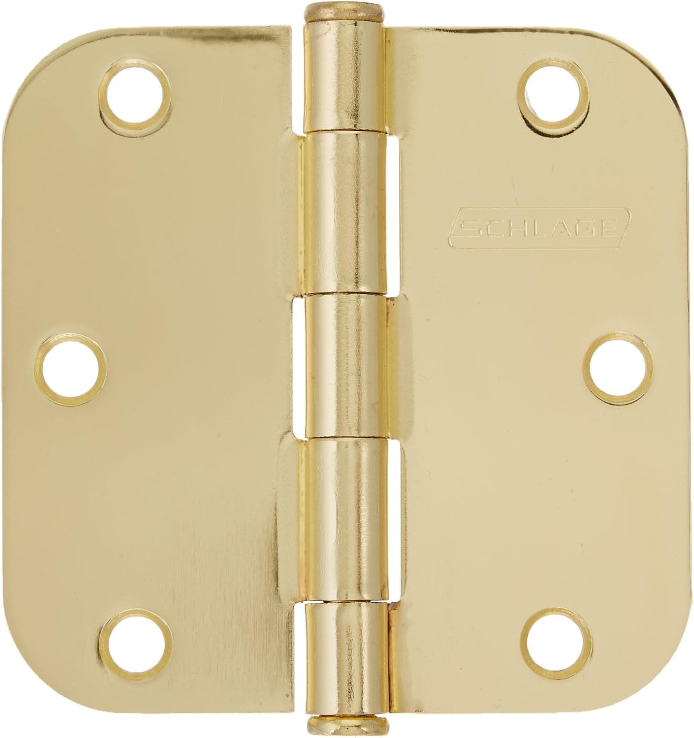 SCHLAGE Lock CO SC3P1011F-605E BB Round Corn Hinge, 3-Pack