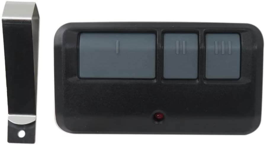 Garage Door Opener Remote Control Compatible with Liftmaster Sears Chamberlain 8065, 8155, 8165, 8355, 8360 and Chamberlain Model 950ESTD (Yellow Learn)