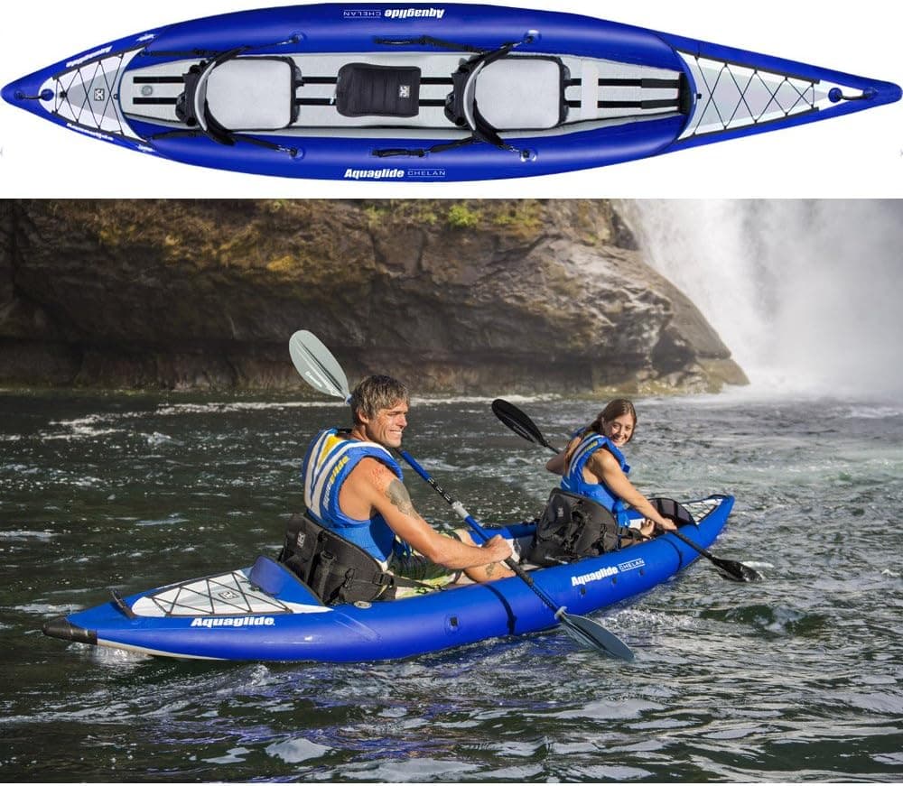 Aquaglide Chelan 155 HB XL Tandem Inflatable Kayak