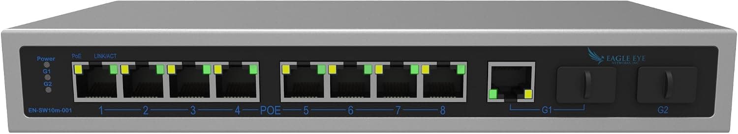 10 Port Managed PoE Switch