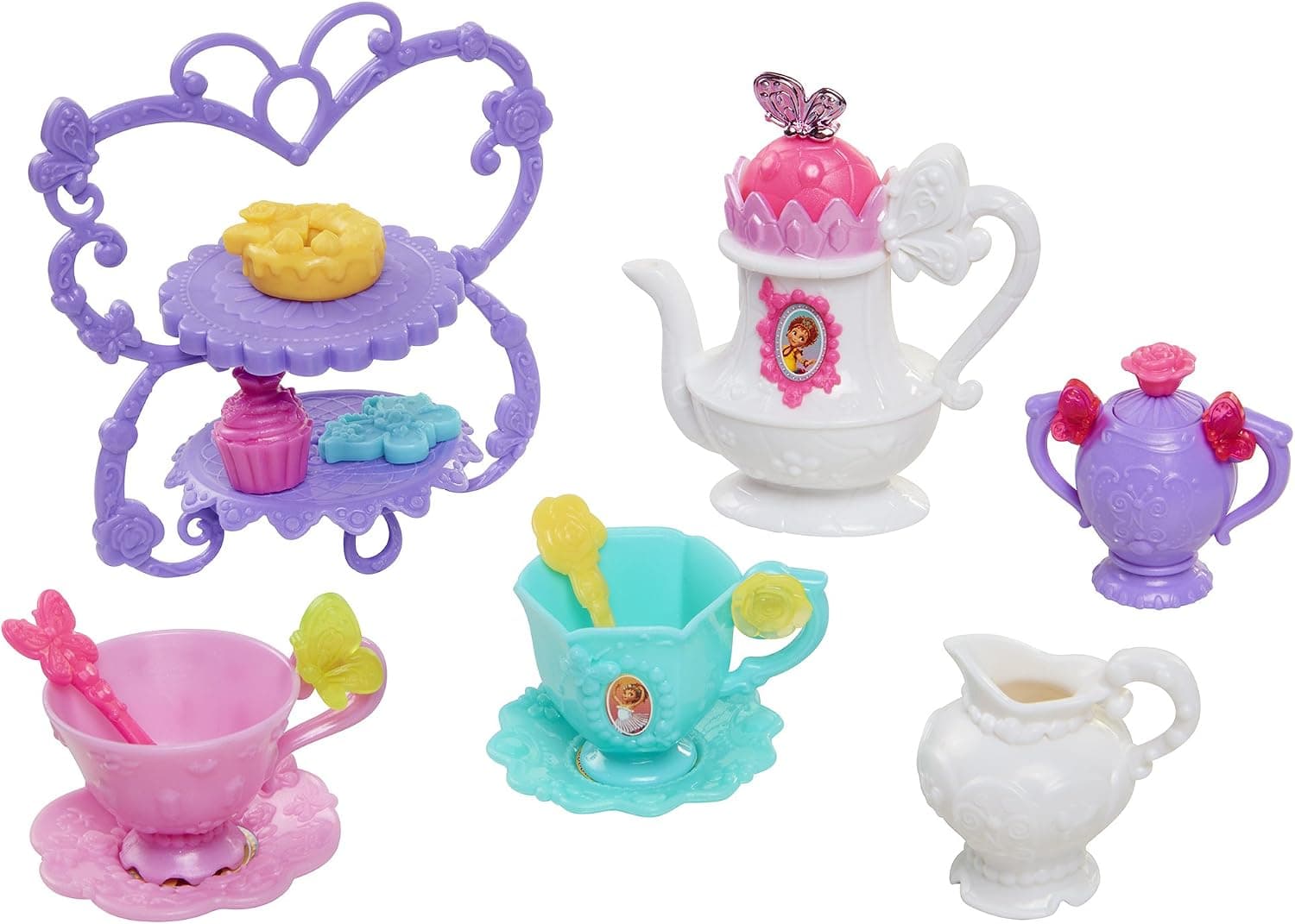 Fancy Nancy Fantastique Doll-sized Tea Set, 13-Pieces
