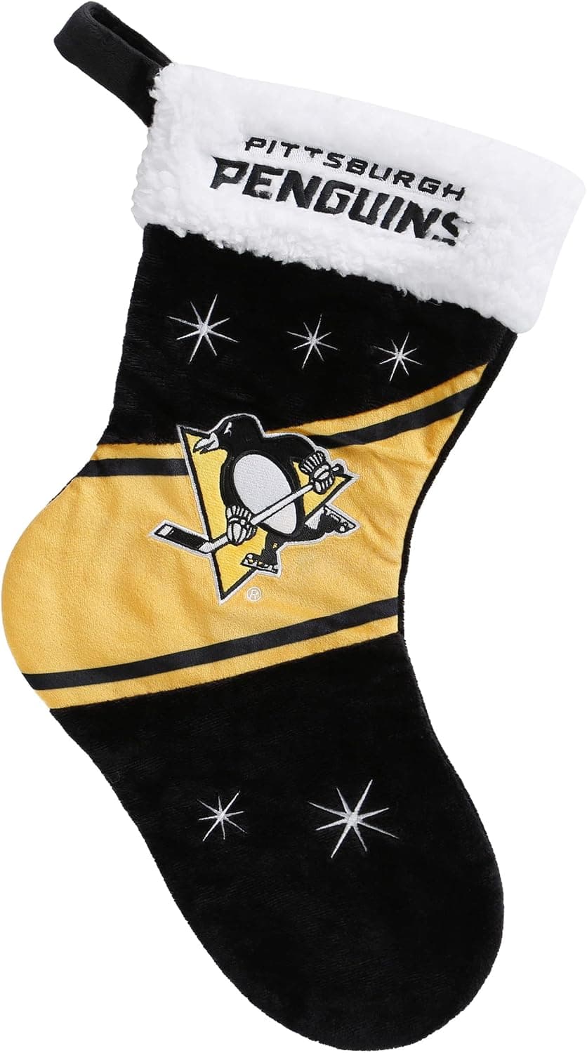 FOCO NHL Team Logo Plush 17" Holiday High End Stocking