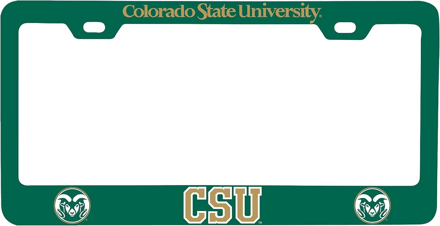 Colorado State Rams License Plate Frame