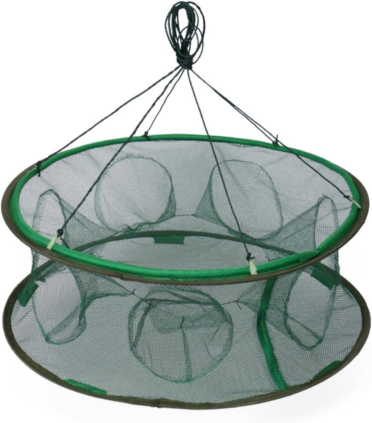 EASY BIG Fishing Nets Foldable Hand Casting Cage for Fishes, Shrimps. Crabs