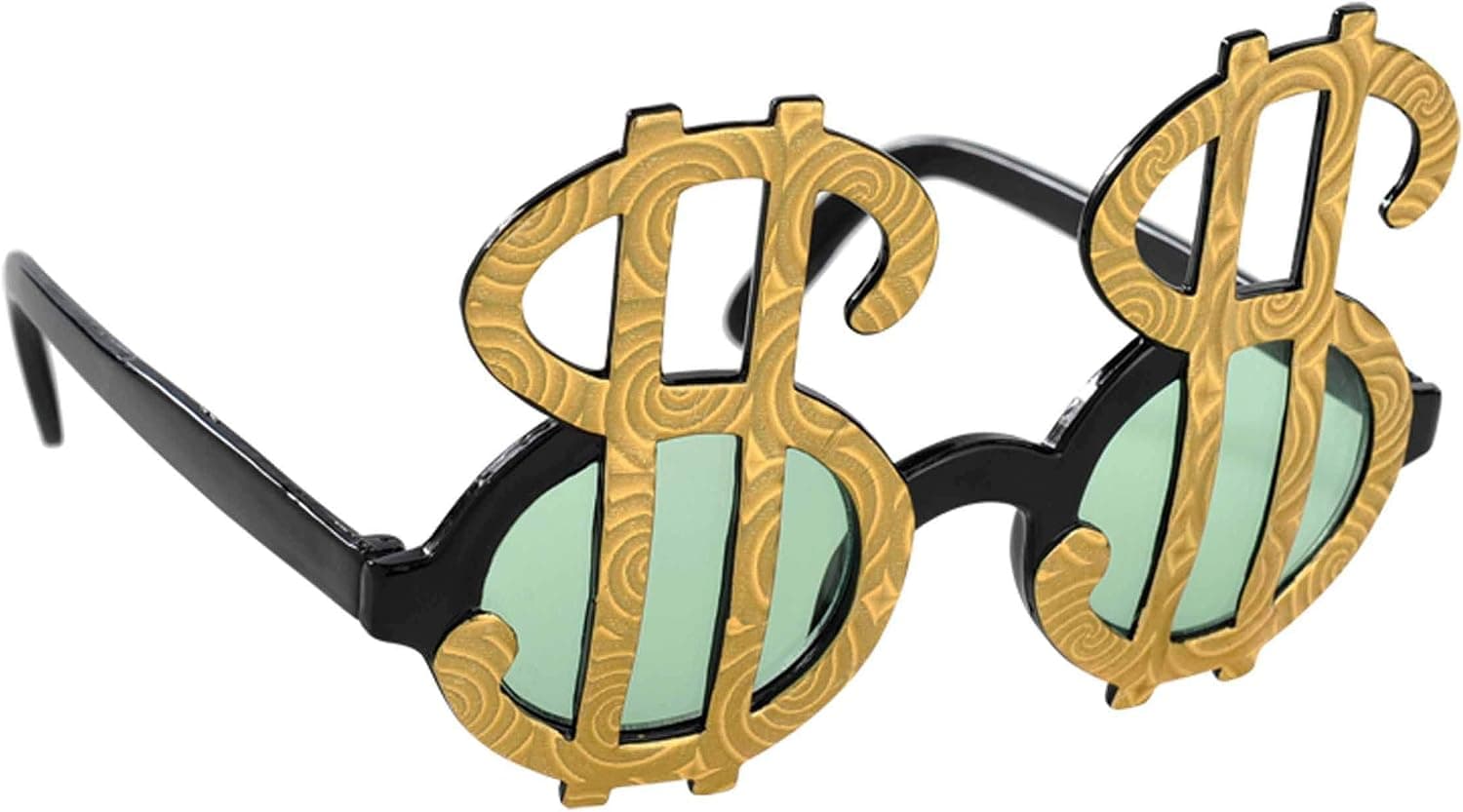 Gold Dollar Sign Glasses