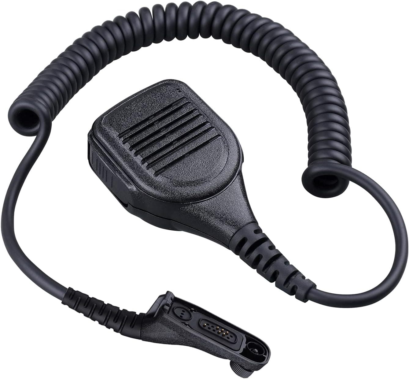 COMMIXC Shoulder Mic, Waterproof IP55 Handheld Speaker Mic with External 3.5mm Earpiece Jack, Compatible with Motorola APX4000 APX6000 APX7000 XPR6350 XPR6550 XPR7350 XPR7550 Two-Way Radios