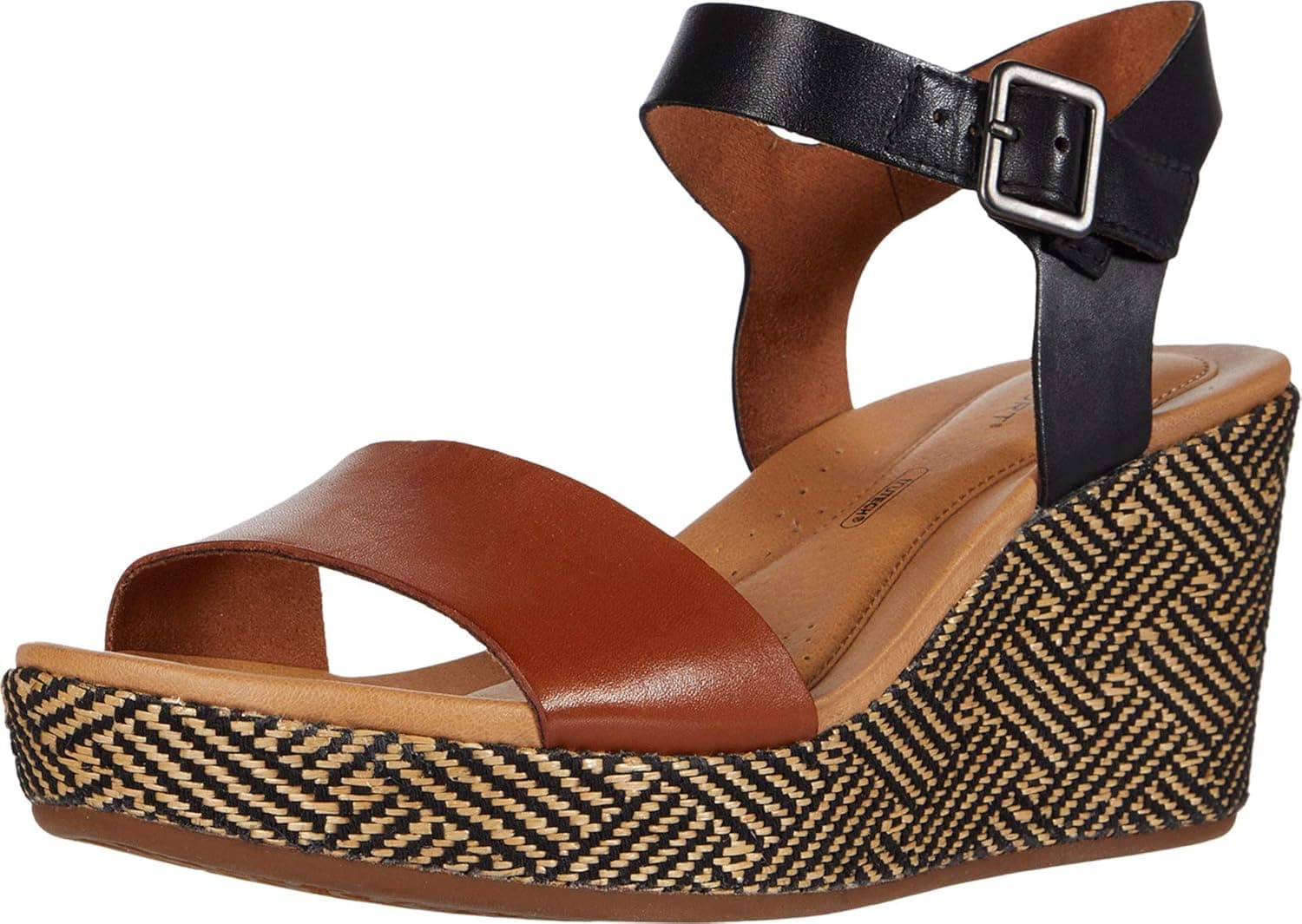 Rockport Women's Slide Wedge Sandal, Black