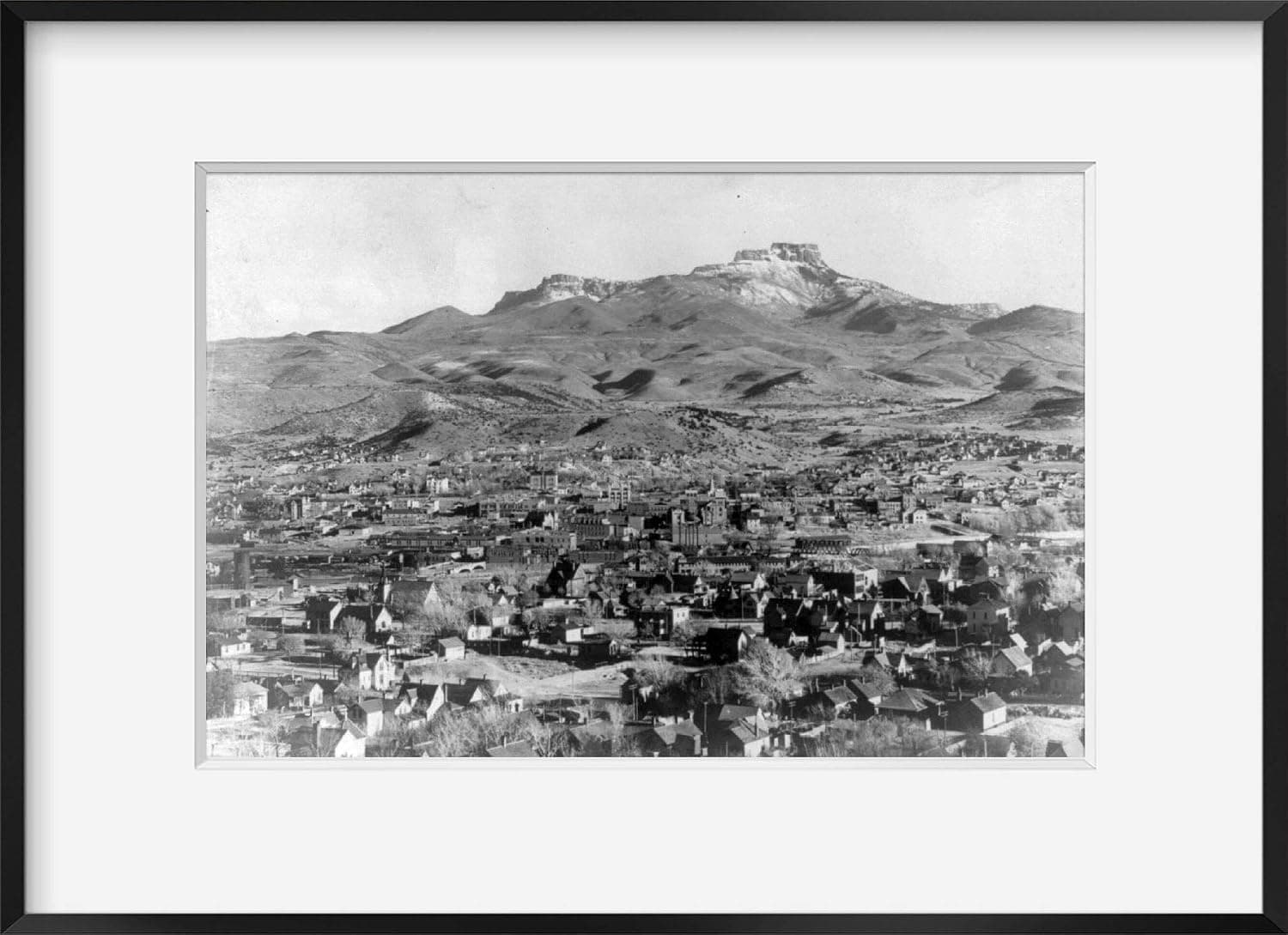 INFINITE PHOTOGRAPHS 1907 Photo Bird's-Eye View of Trinidad, Colorado