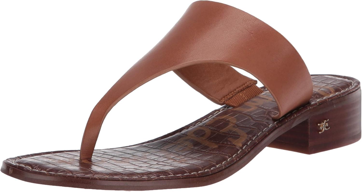Sam Edelman Jaynee Slide Sandal, Saddle Leather, 10.5 M US