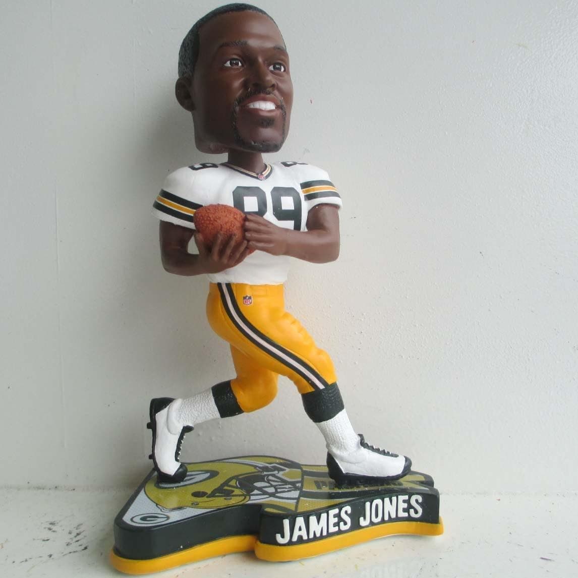 James Jones Green Bay Packers 2013 Pennant Base Bobblehead