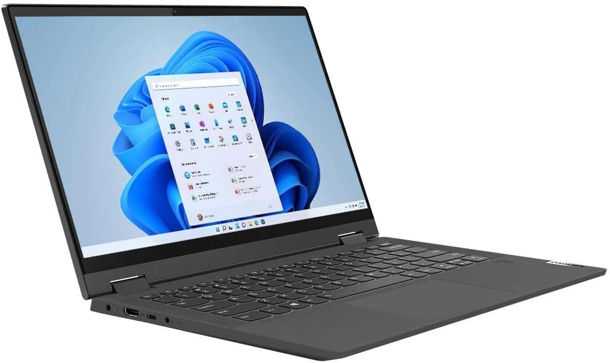 Lenovo 2022 Flagship Premium Flex 14 2 in 1 Covertible Laptop: 14" FHD IPS Touchscreen, Dynamic 8-Core AMD Ryzen 7 5700U, 16GB RAM, 1TB SSD, WiFi-6, HDMI, USB-C, Backlit-KYB, FP-Reader, Win11, T.F