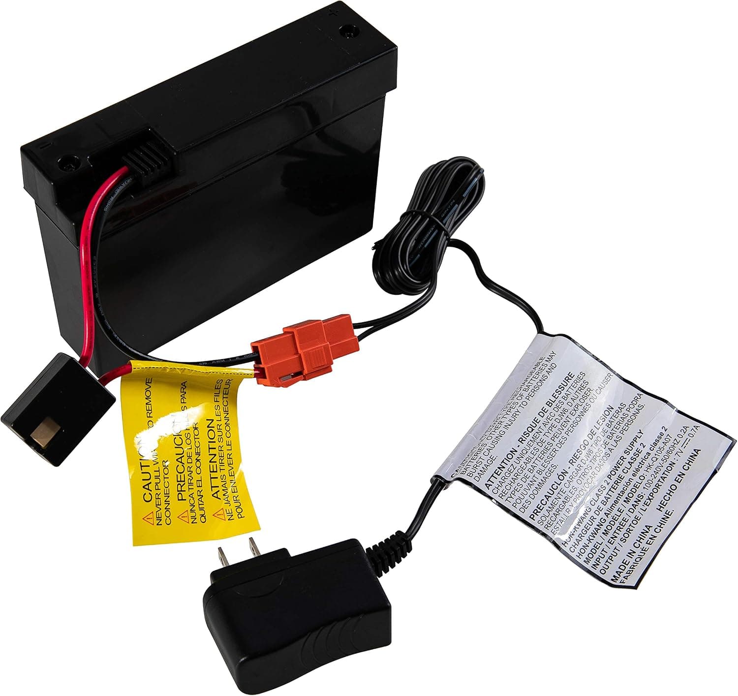 SIRAMBER Ride On Raplacement 6V 7AH Battery and Charger Set for Rollplay 6 Volt Ride On Power Car Wheels VW Bus Ford Mustang GMC Yukon Denali Fire Rescue Chevy Tahoe Police SUV