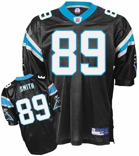 Reebok Carolina Panthers Steve Smith Authentic Jersey Size: Size 52