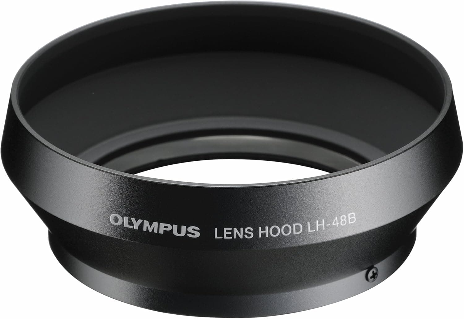 Olympus LH-48B Metal Lens Hood for M.ZUIKO Digital 17mm 1:1.8 Lens - Black