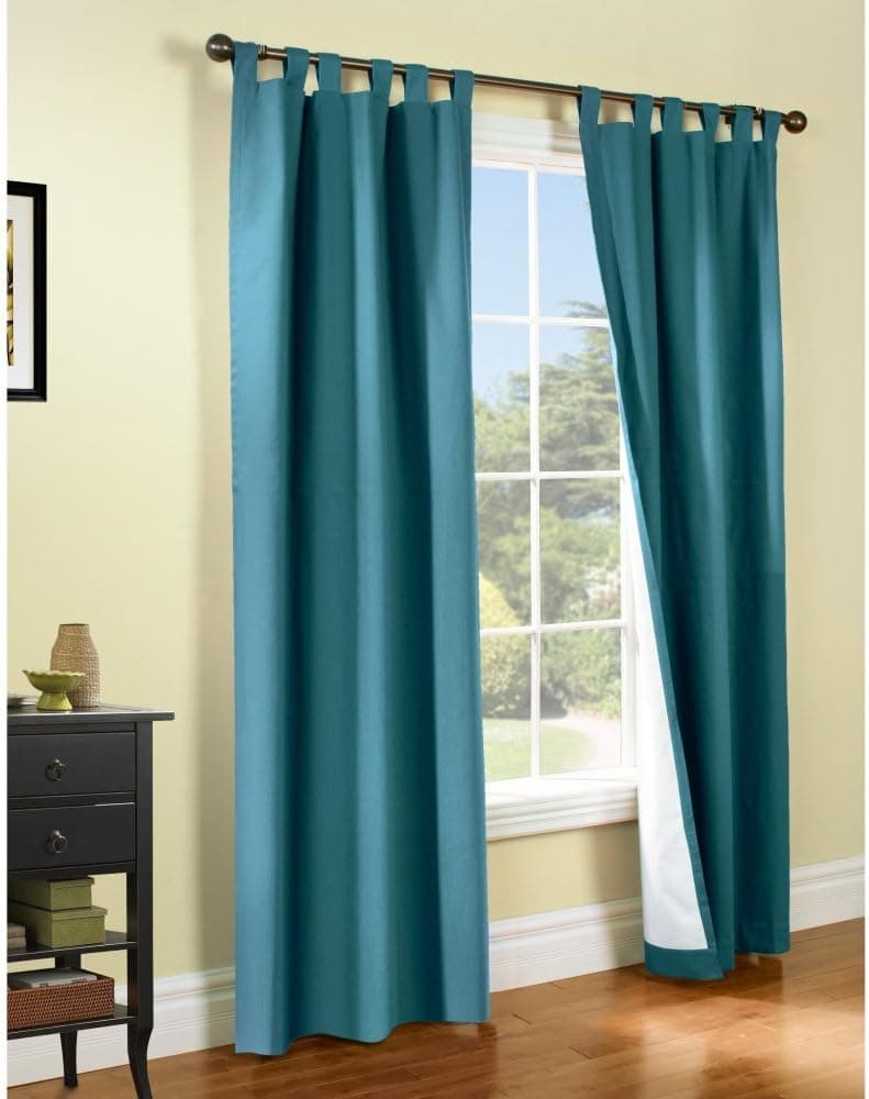 Common Wealth Home Fashions Weathermate Thermalogic Insulated Cotton Panels, 80 x 84"