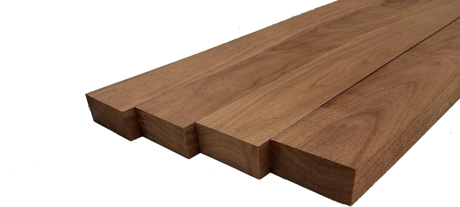 Black Walnut Lumber - 3/4" x 2" x 12" (4)