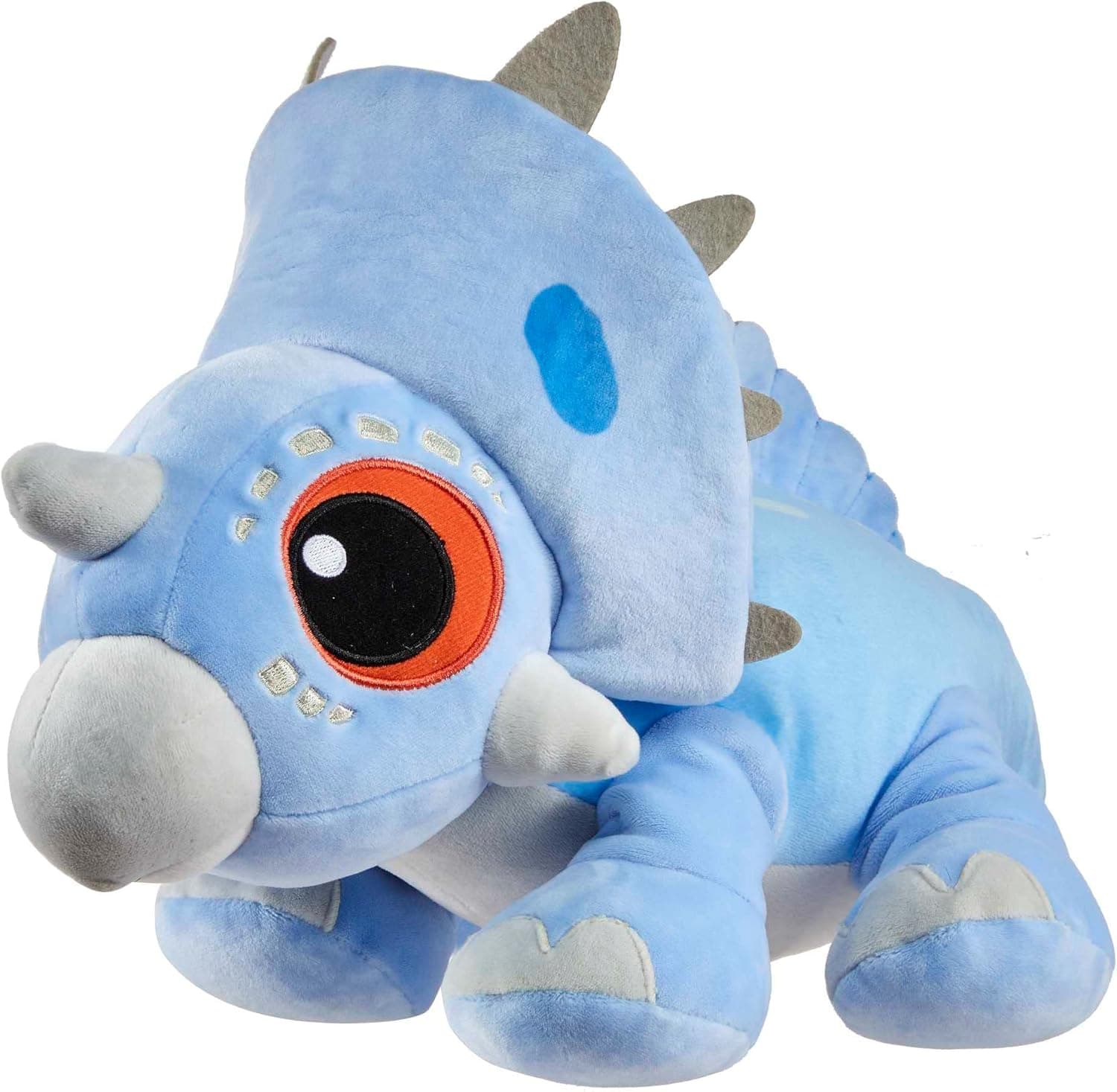 Jurassic World Toys Camp Cretaceous Plush Dinosaur Angel With Sound, 13-Inch Floppy Soft Toy With Weighted Feet, Sino-Spino Species