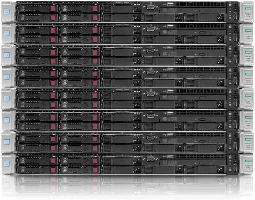 Enterprise Proliant DL360 G9 Server | 2X E5-2650v3 20 Cores | 32GB | P440 | 4X G9 HDD Trays (Renewed)