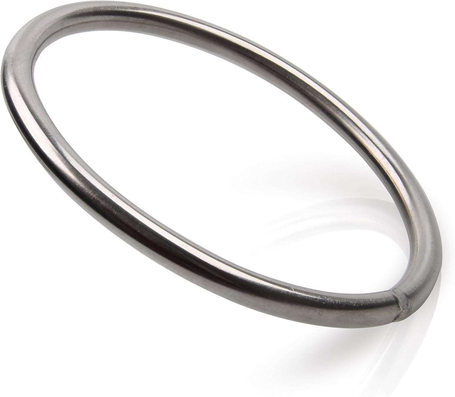 Shaddock Fishing Stainless Steel Round Ring Welded - 316 High Strength Marine Grade Diameter 2.36in, 3.15in, 3.94in, 4.72in Multiple Sizes