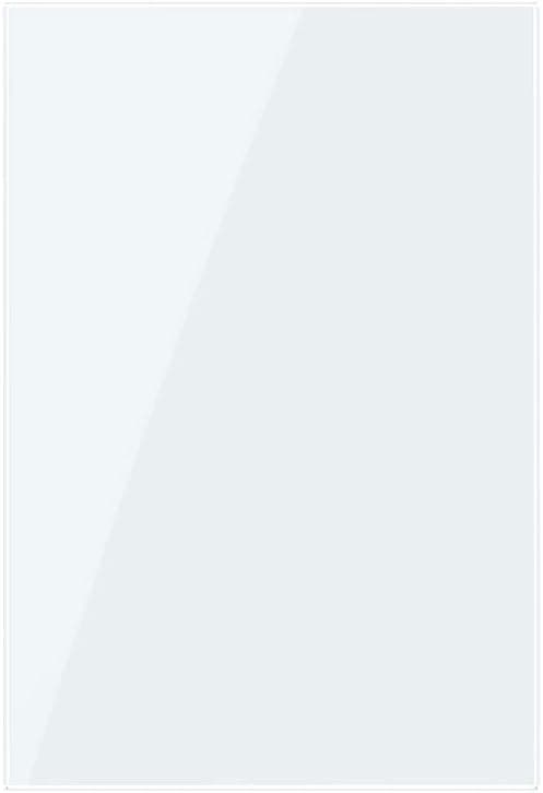 LIVOLO Blank Wall Plate,Standard Size 1-gang,No Switch Function Only For Decoration,White Tempered Glass Panel