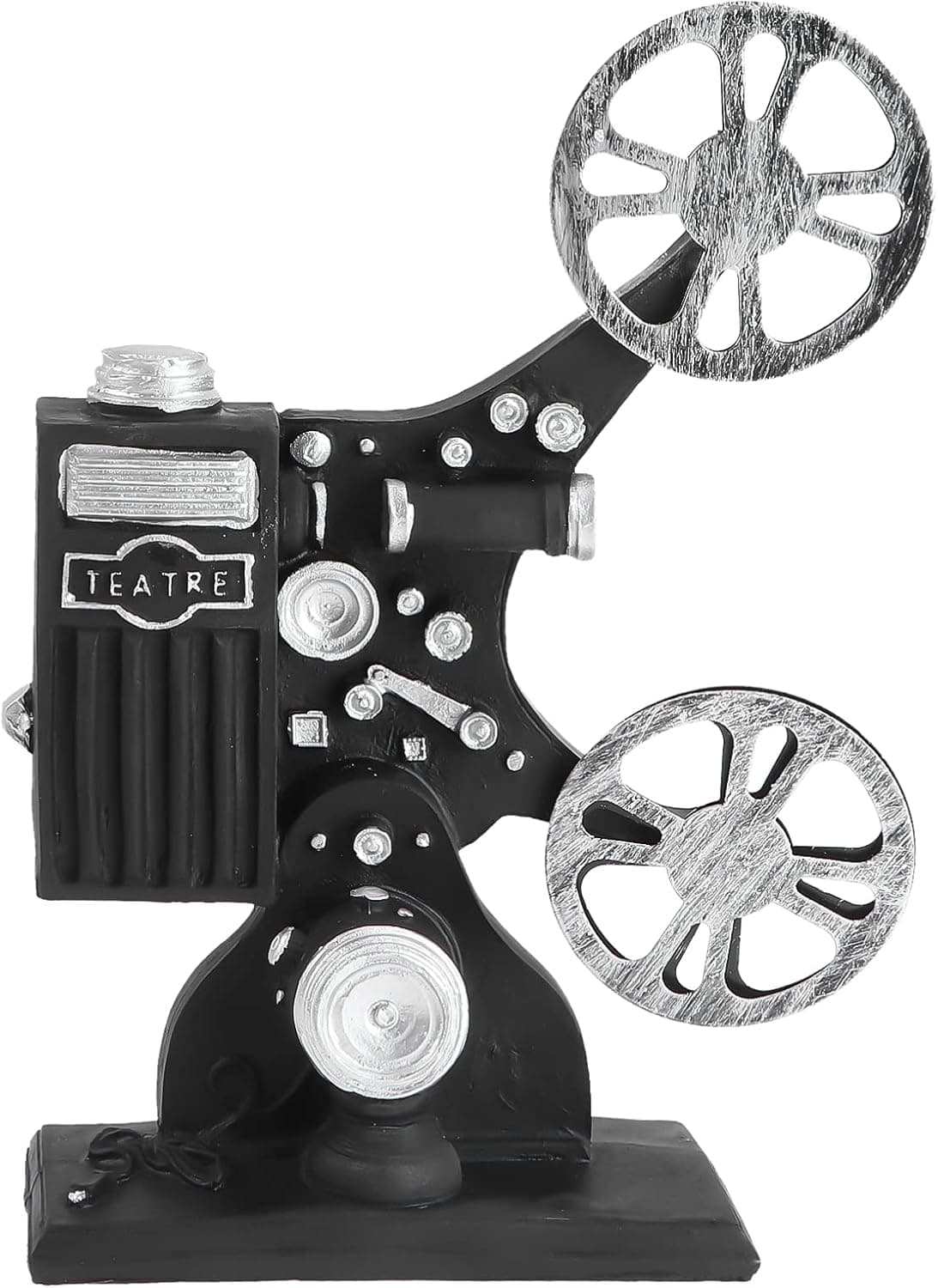 VOSAREA Movie Film Projector Model Vintage Style Resin Projector Model Desktop Crafts Home Decoration(Black)