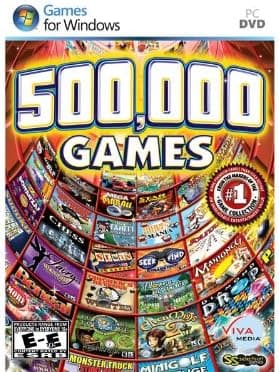 New - PC 500,000 GAMES MBX - 838639006205