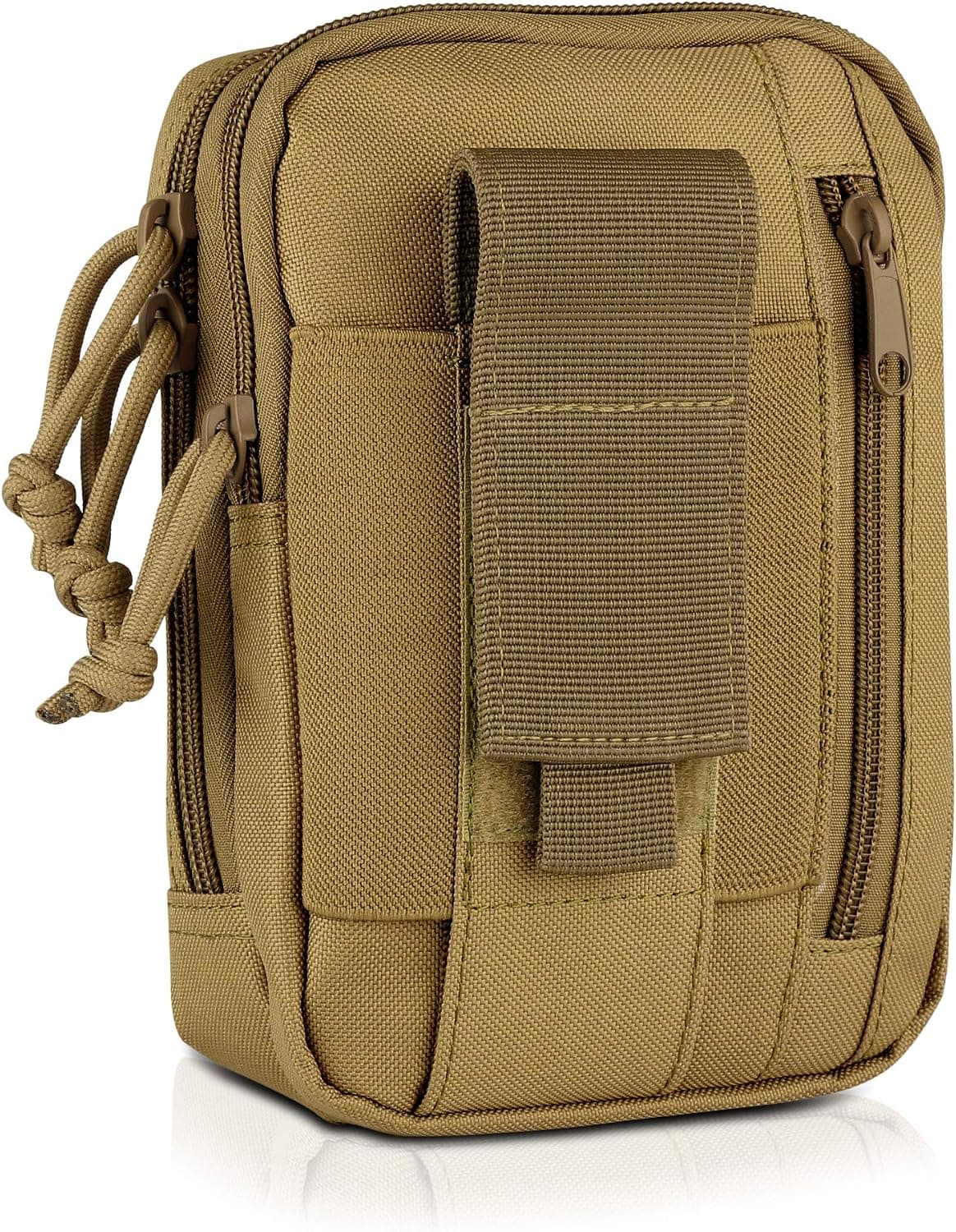 Savior Equipment Tactical Multi-Purpose MOLLE Pouch Belt Hanging Compact Waist Bag - EDC Gear Utility Gadget Tool Holder Cell Phone Wallet Holster
