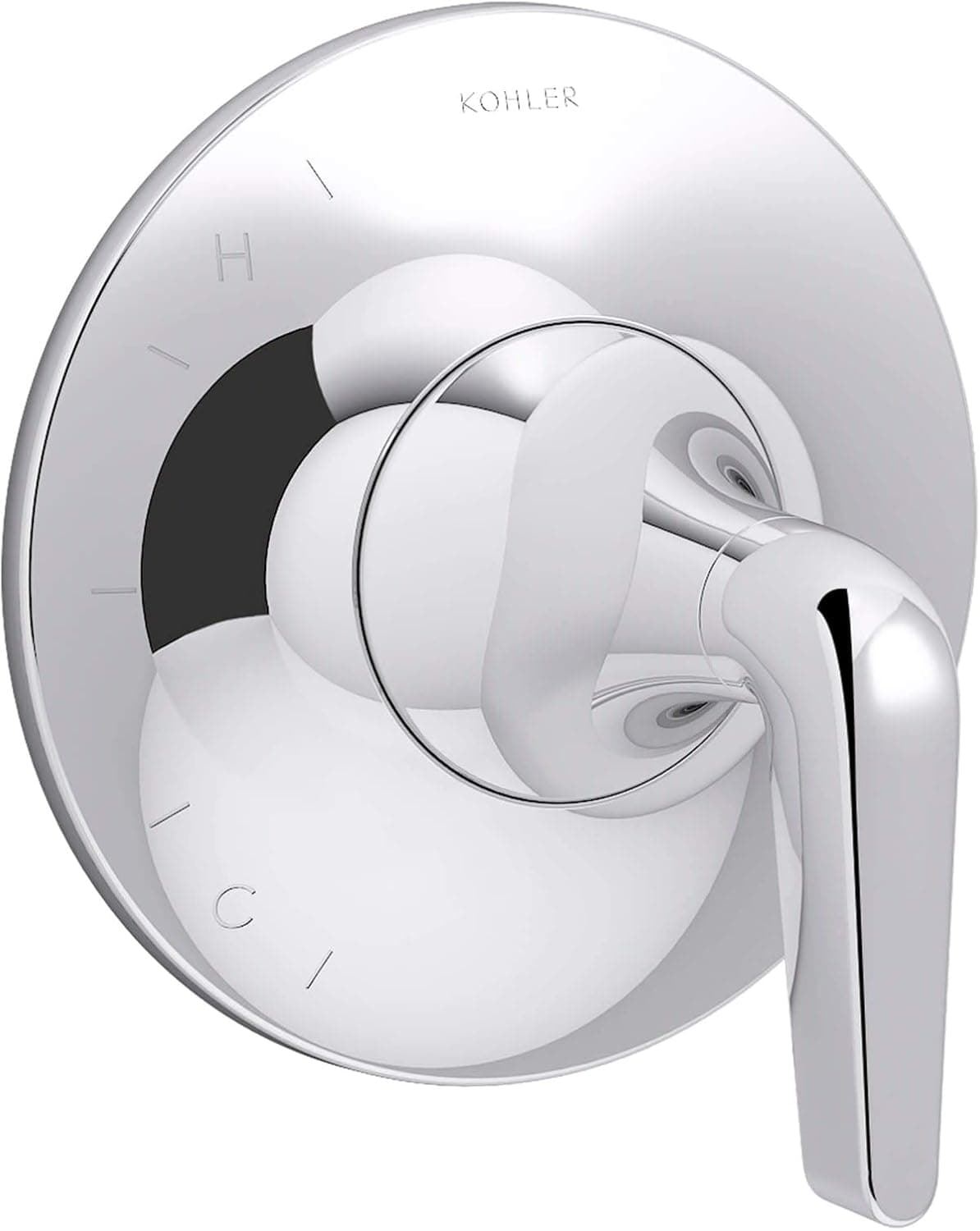 Kohler K-TS24617-4-CP Tempered Valve Trim, Polished Chrome