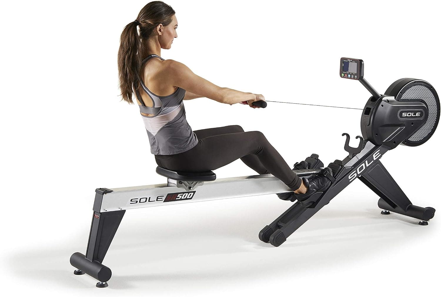 SOLE SR500 Rower/Ergometer with Adjustable Resistance