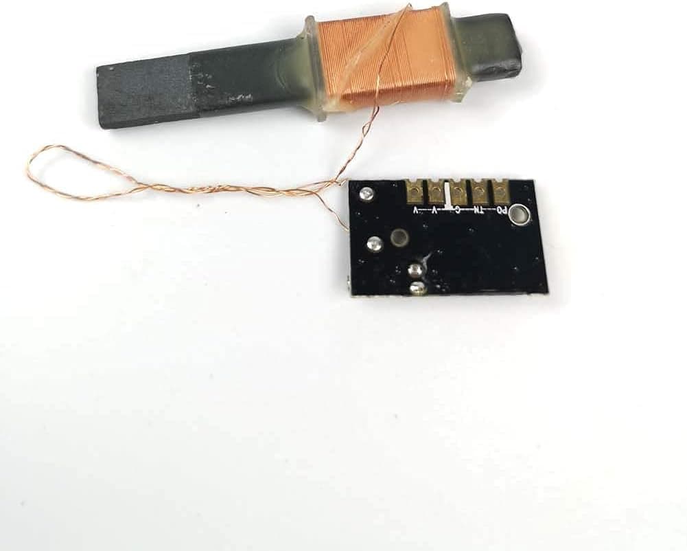 Alano WWVB 60kHz NIST Radio Controlled Clock Modules, 30dB High Gain Atomic Clock Receiver Module, 100mm Antenna 1.2 to 5V Operating Voltage for Radio/Radio Alarm Clock/Timer