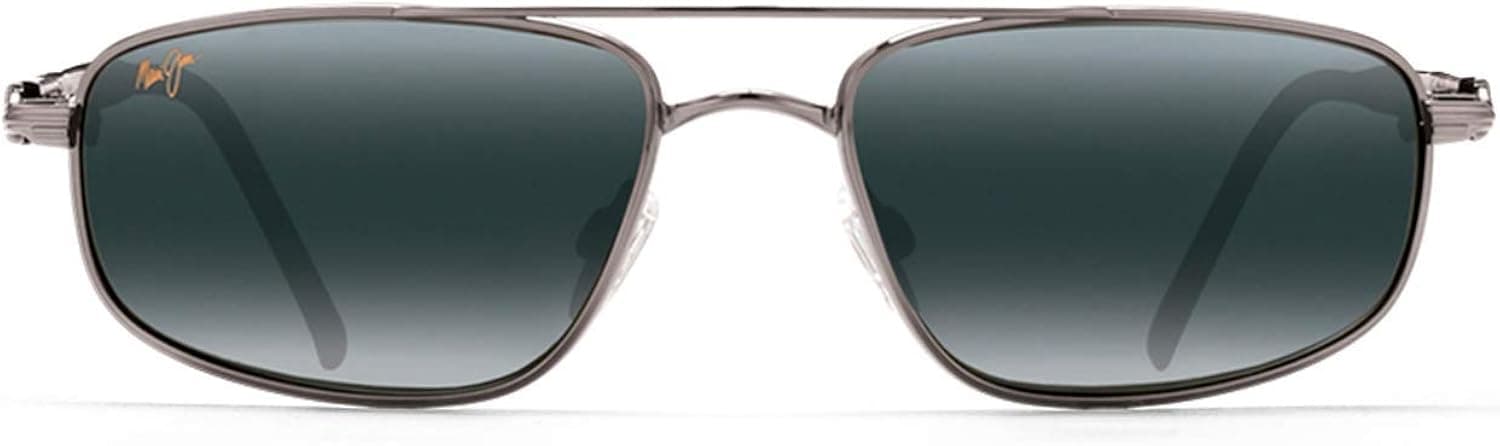 Maui Jim Men's Kahuna Polarized Rectangular Sunglasses