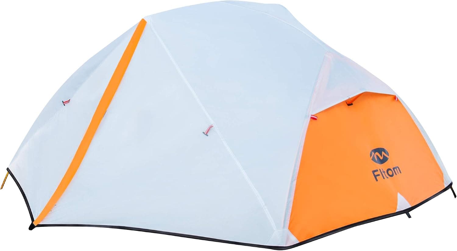 Fltom 2 Person Camping Tent, Ultralight Backpacking Tent for 3 Seasons, Easy Setup Double Layer Outdoor Tent for Hiking Mountaineering Backpack Travel