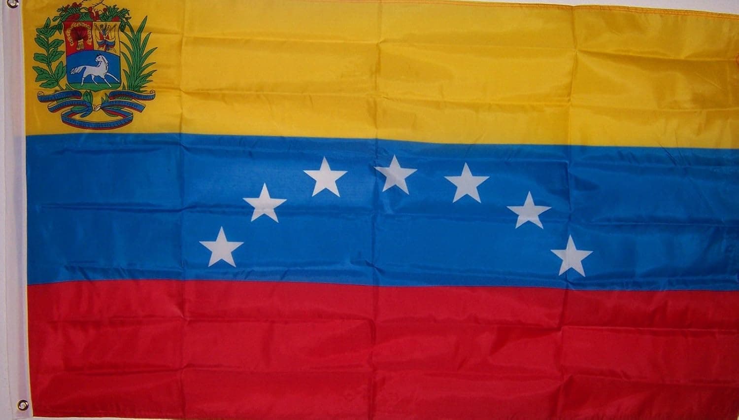 Flag 2Ftx3 Seven 7 Star Venezuela Venezuelan