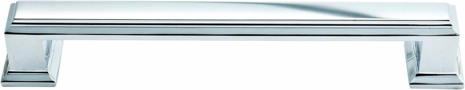 Atlas Homewares 292-CH Sutton Place Collection 5.87-Inch Large Pull, Polished Chrome