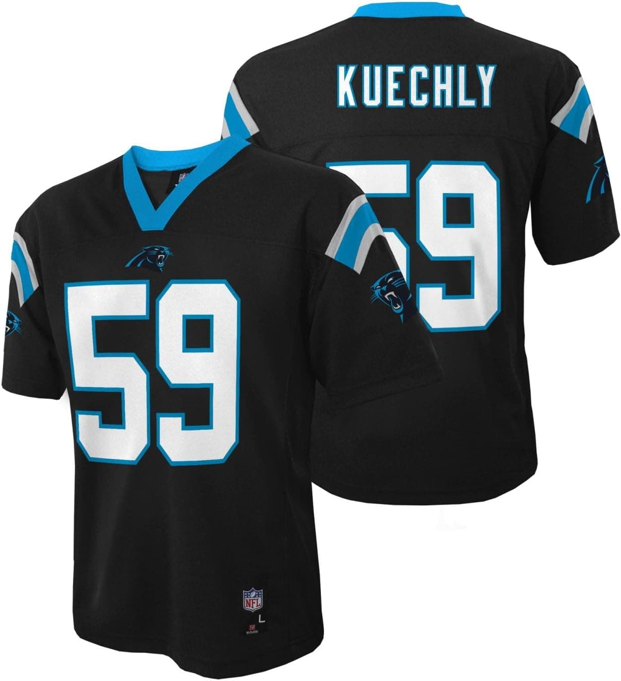 Outerstuff Luke Kuechly Carolina Panthers Toddler Black Jersey
