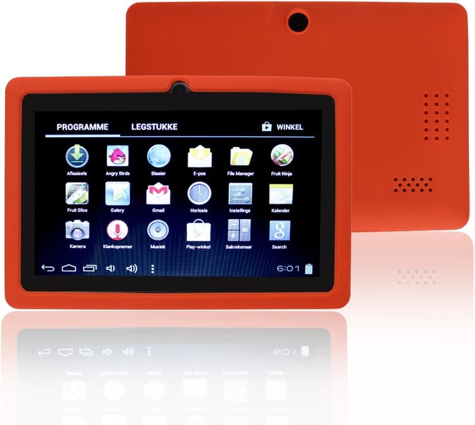 Eforcase Universal 7 inch Tablet Silicone Gel Protective Case for Andteck TouchTab,Afunta 7" A13/A23, Alldaymall A23/A13,Quantum Axis A23, Chromo,NORIA T2/JR,Dragon Touch A13 Q88,Y88,NeuTab N7,Portworld A13 Q88,Zeepad 7.0,FastTouch A23/A13,ProntoTec Axius Series 7",ProntoTec Y88,Q8,FONESO Ultrathin 7 inch,iRulu A13/A23,Kocaso M752/iRola DX752/MID M752 Series,Simbans S71W/S71P/S71B/S71R/S73R/S73P,Matricom Series,Tagital 7" A13/A23,WolVol Series,ZTO N1,ZTO N1+,Weize 7" A13,Riin 7" A13