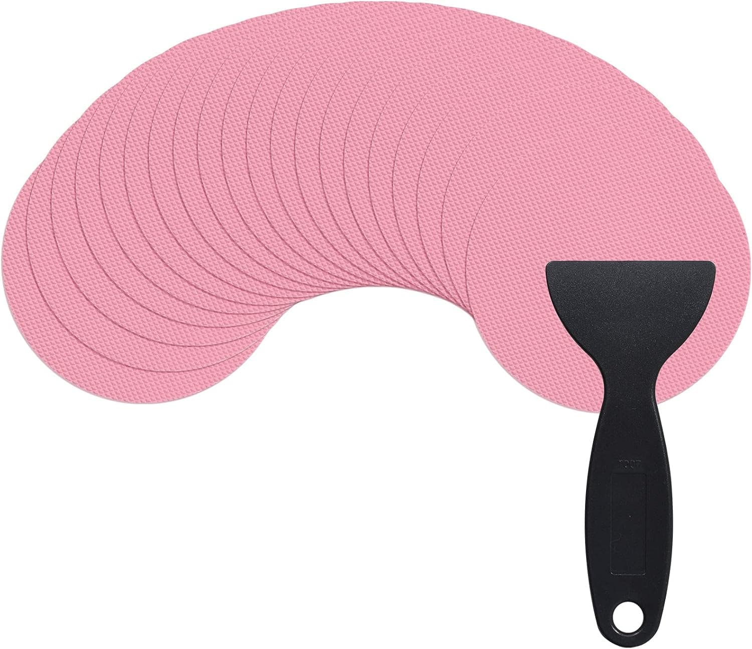 ZAKRA Bath Non-Slip Stickers,Bathtub Appliques,Add Non-Slip Traction to Tubs and Shower Floor.(Pink)